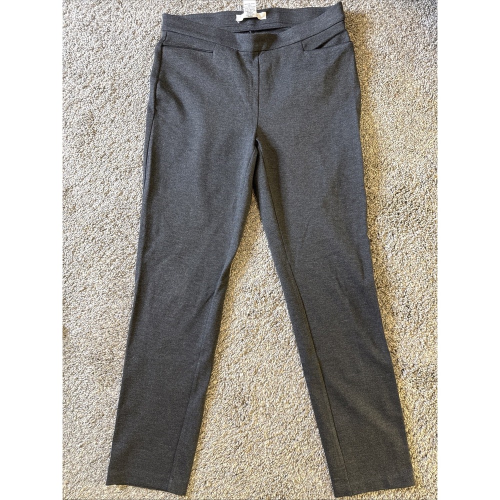 89th & Madison Women's‎ Dress Pants Straight Leg Gray Size S